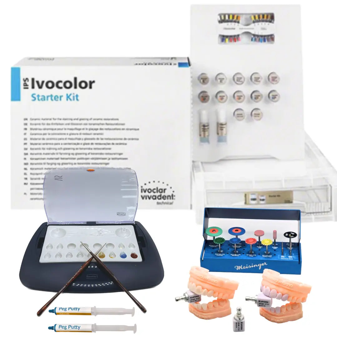 Ivoclar Ivocolor CEREC® Master Kit - Stain and Glaze + Finishing Kit