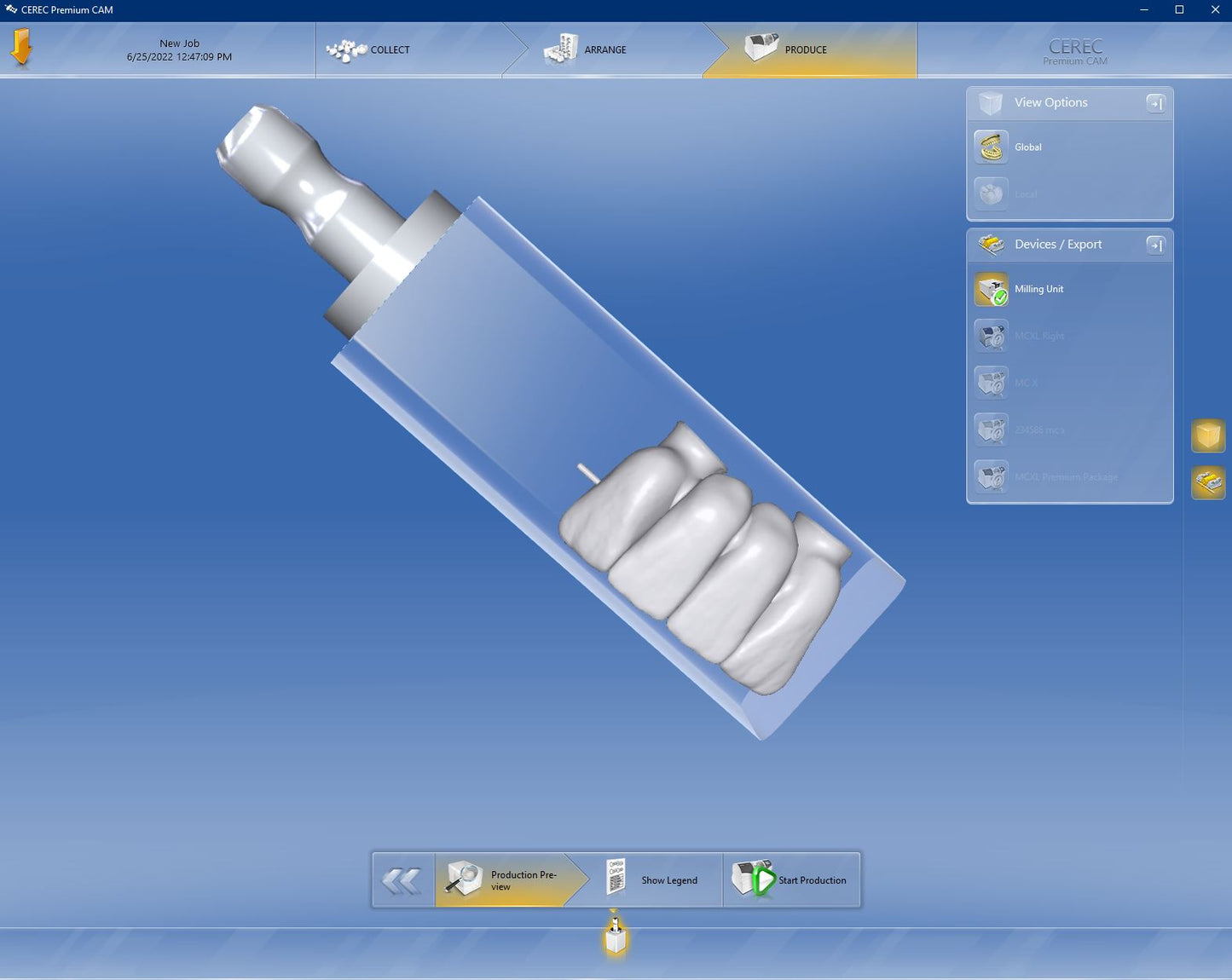 CEREC® Bridge Blocks Lithium Disilicate (e.max) B40